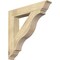 Ekena Millwork Funston Traditional Rough Sawn Bracket, Douglas Fir, 6"W x 38"D x 38"H BKT06X38X38FST01RDF - alternate 1